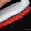 brush carpet scrub clean mess stain fabric car interior