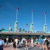 The entrance to Disney-MGM Studios in the 1990s