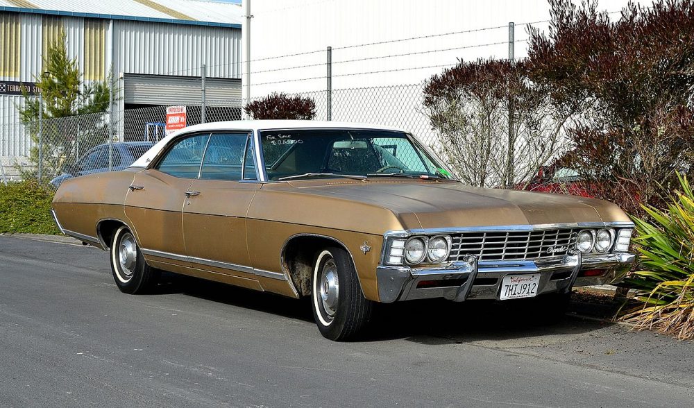 A Chevy Caprice in all its 60s glory