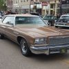 A light brown 1976 Buick Electra 225, a lot like the one in The Nice Guys