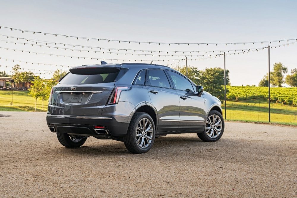 2020 Cadillac XT5 Sport parked