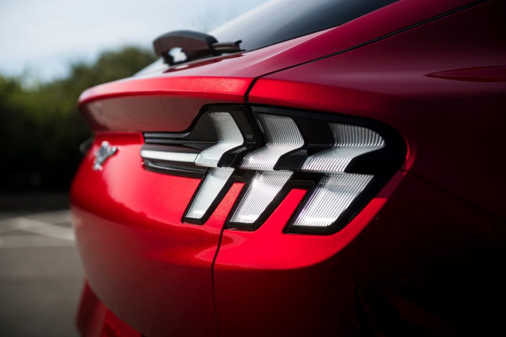 2021 Ford Mustang Mach-E taillamps