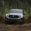 2021 Honda Ridgeline in the mud