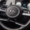 2021 Hyundai Elantra steering wheel close-up