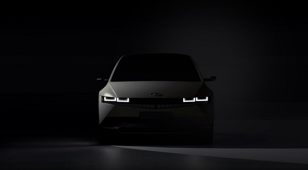 Front view of Ioniq 5 EV