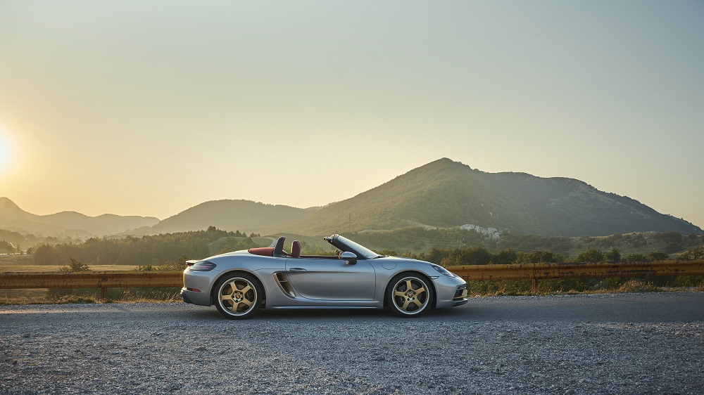 Porsche Boxster 25 Years (side)