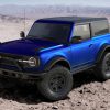 2021 Ford Bronco First Edition two-door in Lightning Blue | VIN 001 Bronco going to auction in Scottsdale