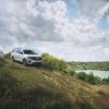 2021 Ford Expedition XL STX overlooking a lake