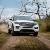 2021 Ford Explorer King Ranch trao2021 Ford Explorer King Ranch on the trail