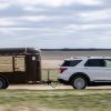 2021 Ford Explorer King Ranch towing a trailer