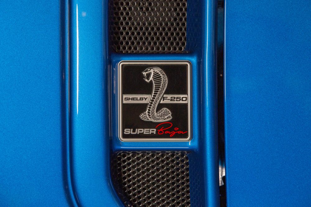 2021 Ford Shelby F-250 Super Baja Shelby Snake emblem