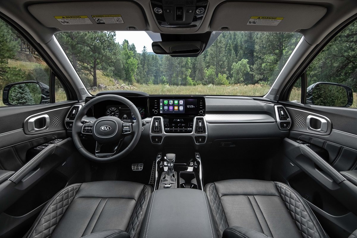 2021 Kia Sorento SX interior