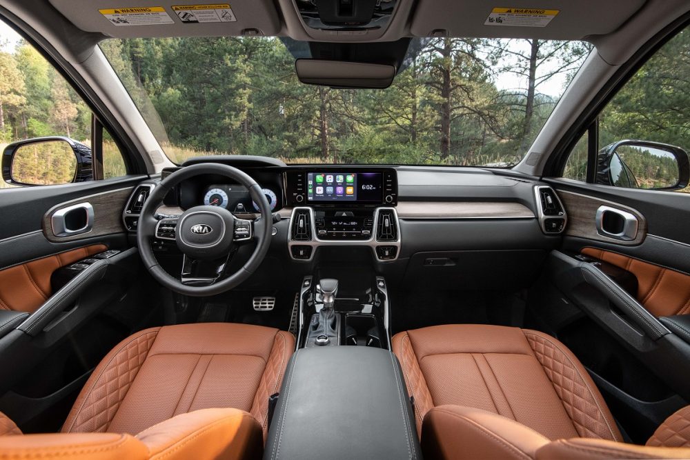 2021 Kia Sorento X-Line interior