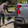 Man using 2021 Chevrolet Silverado 1500's Multi-Flex tailgate