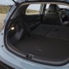 2022 Chevrolet Bolt EV cargo bay with rear seats folded down