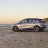 Side view of 2022 Chevrolet Bolt EUV on beach