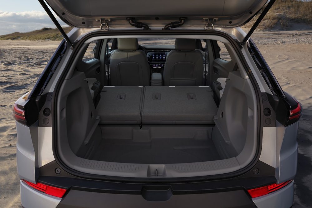 2022 Chevrolet Bolt EUV cargo bay compartment