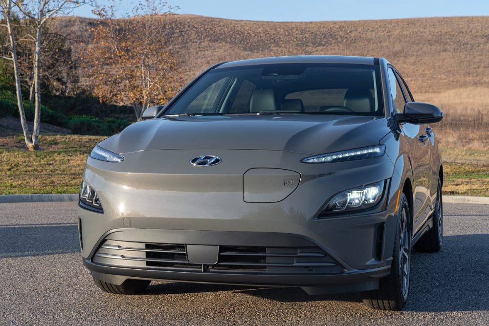 Front view of 2022 Hyundai Kona Electric