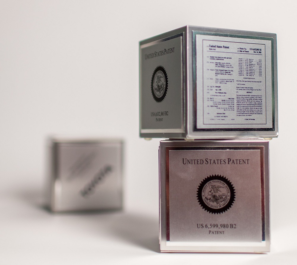 Artsy presentation of Toyota patent boxes