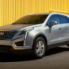 Front side view of Cadillac XT5