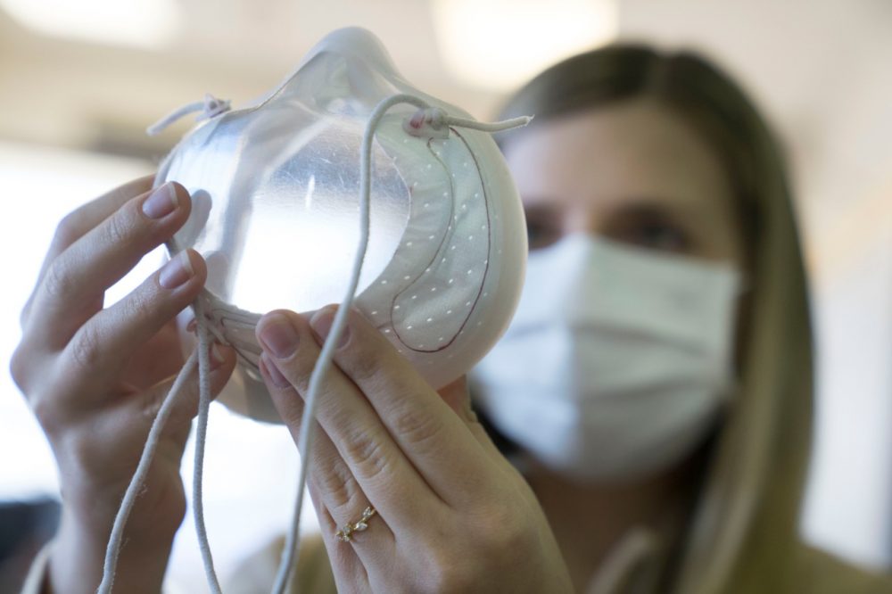 Ford patent-pending N95-certified clear respirator masks