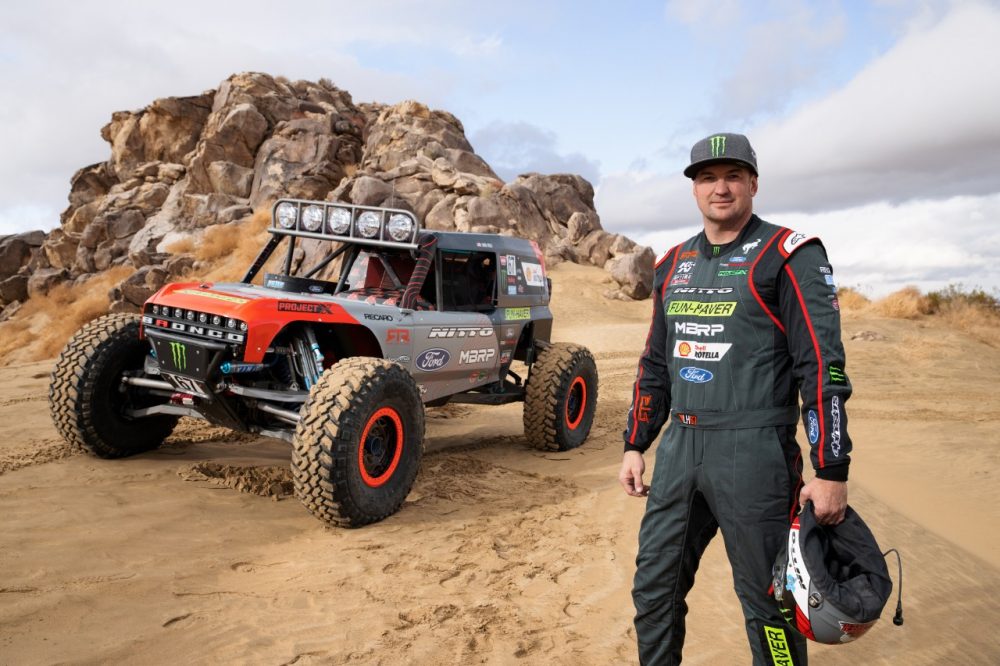 Loren Healy with King of Hammers Ford Bronco ULTRA4 4400