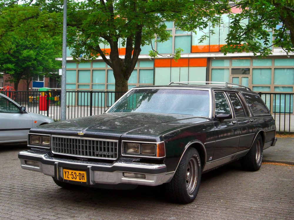 A vintage 1986 Chevrolet Caprice, much like one of the three featured in "True Detective."