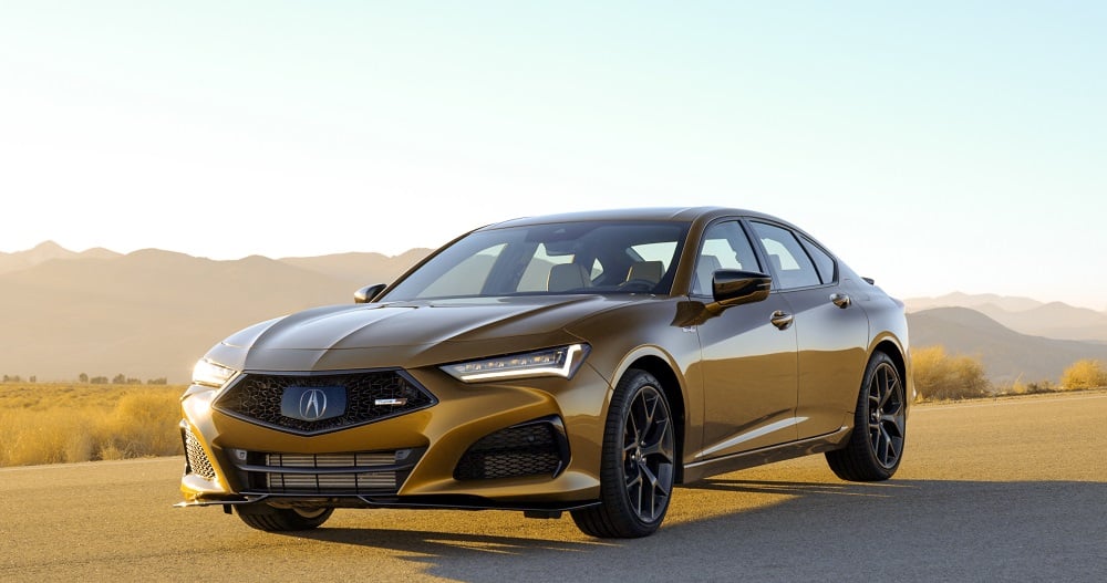 2021 Acura TLX Type S (front)