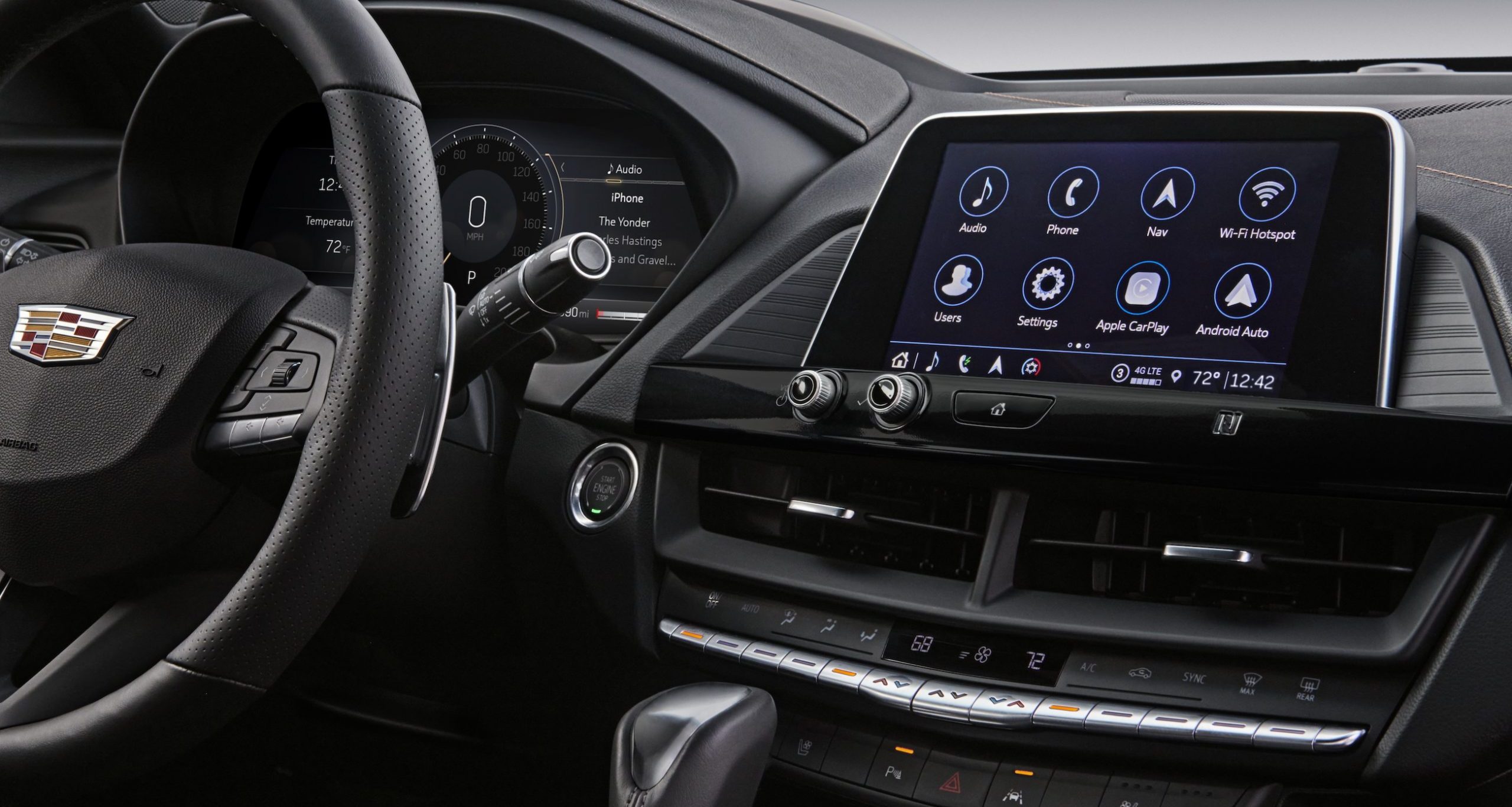 2021 Cadillac CT4 infotainment system