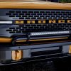 2021 Ford Bronco grille with Cyber Orange lettering