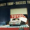 Toyota Camry that was the first vehicle produced at TMMK