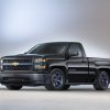 Front side view of 2013 Chevrolet Silverado Cheyenne Concept truck