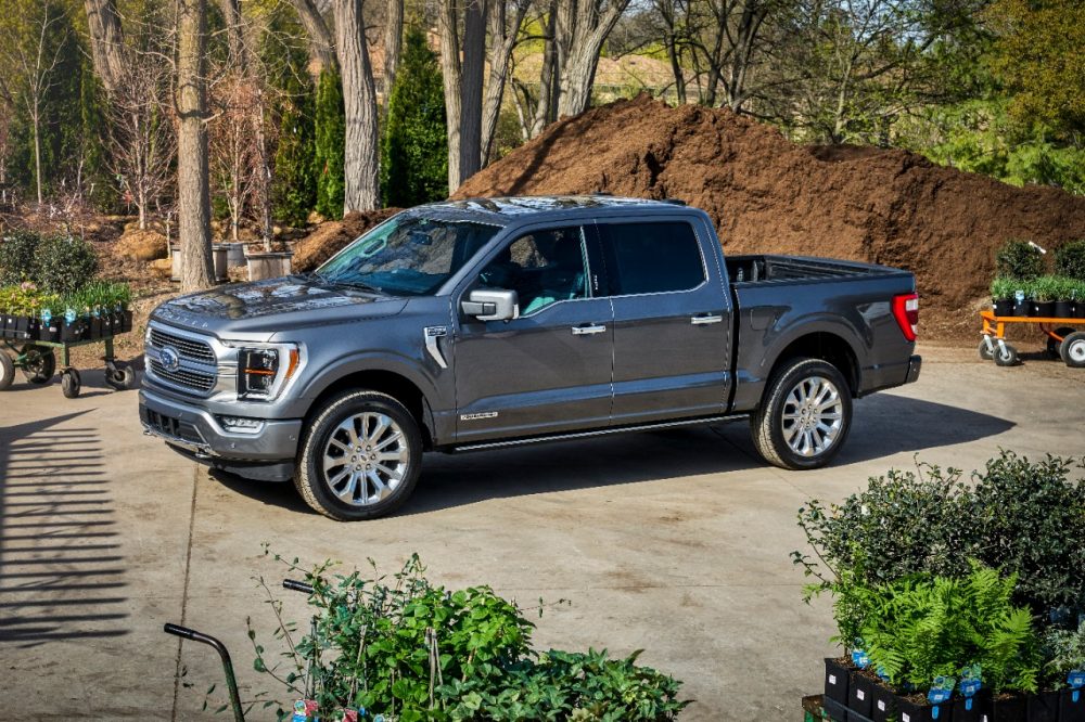 2021 Ford F-150 high angle