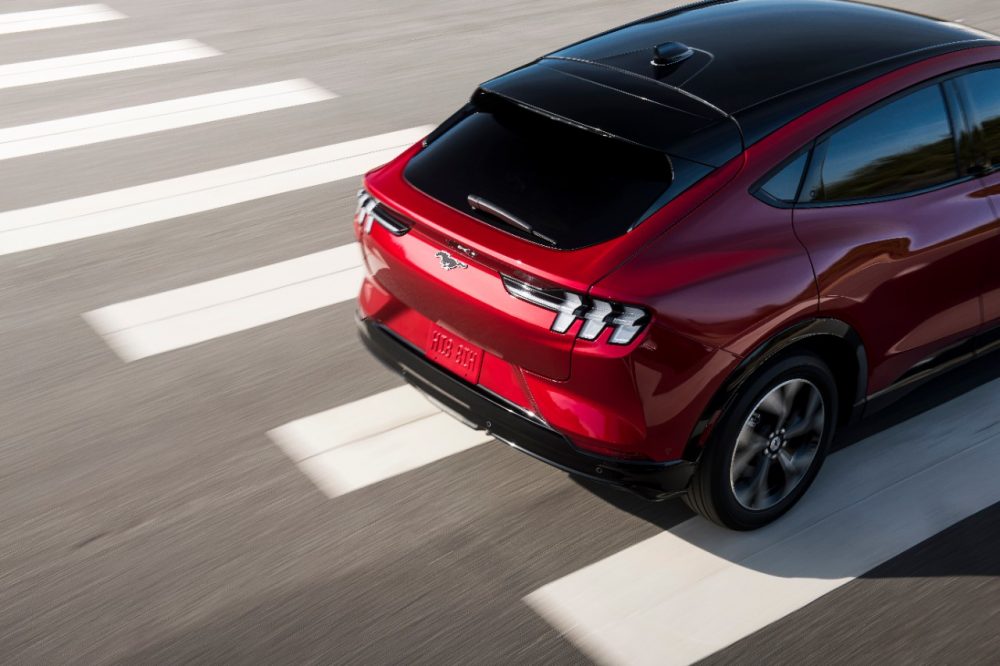 2021 Ford Mustang Mach-E rear