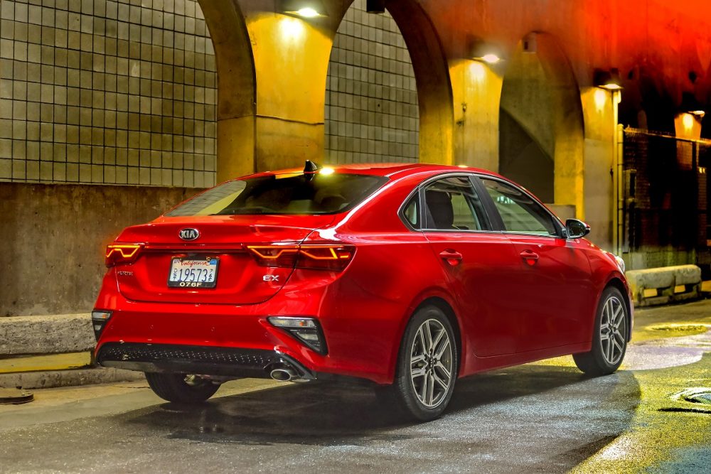 2021 Kia Forte exterior rear