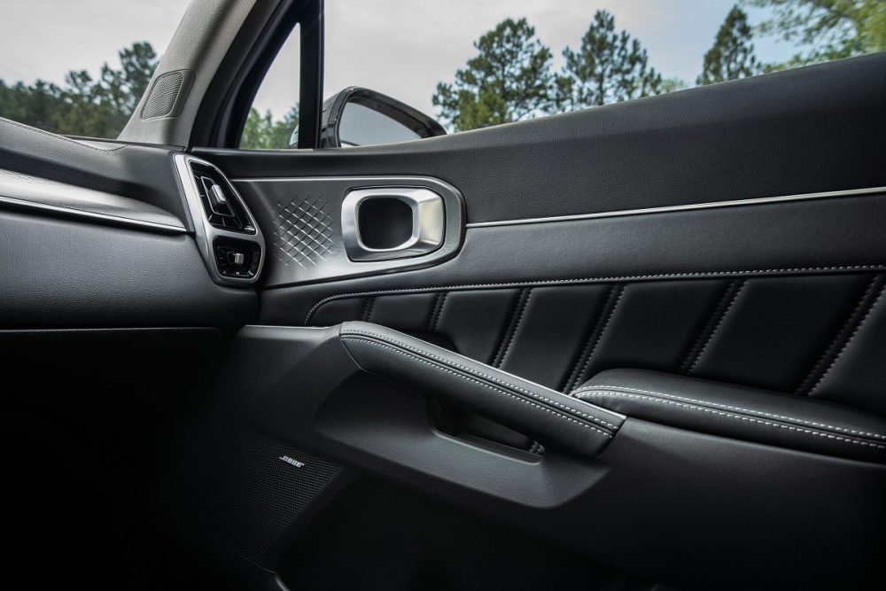 2021 Kia Sorento SX interior door trim