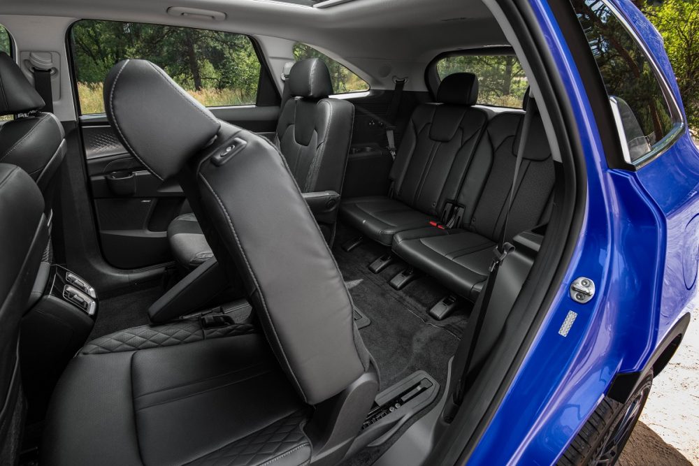 2021 Kia Sorento SX interior back seats