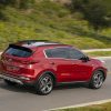 2021 Kia Sportage exterior rear view angled