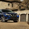 2021 Nissan Murano in front of a large house