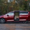 The 2021 Chrysler Pacifica Pinnacle AWD parked with a back door open