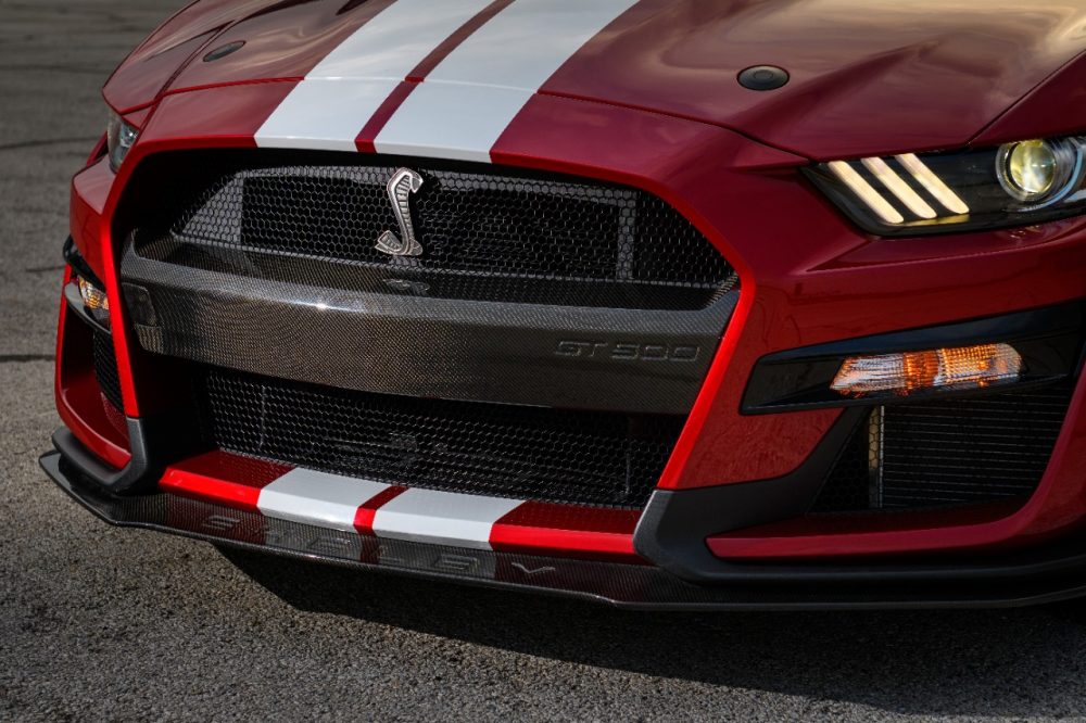 Carbon Fiber Center Bumper Mustang Shelby GT500