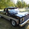 Front side view of older Chevrolet Cheyenne truck