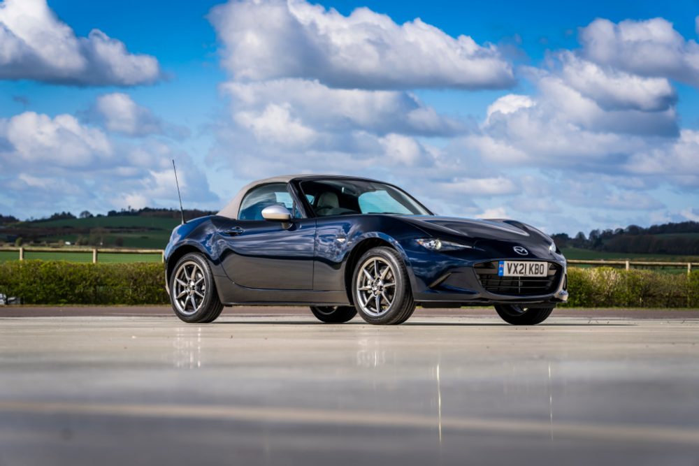 Front view of 2021 Mazda MX-5 Miata