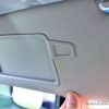 sun visor in car vanity mirror