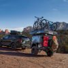 2021 Ford Explorer Timberline with bike carrier trailer