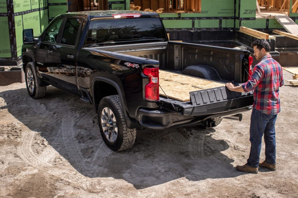 2022 Chevrolet Silverado HD Multi-Flex Tailgate Primary Gate Load Stop