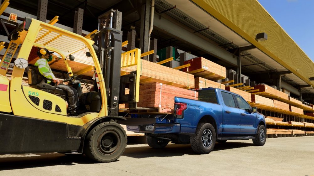 2022 Ford F-150 Lightning XLT Onboard Scales