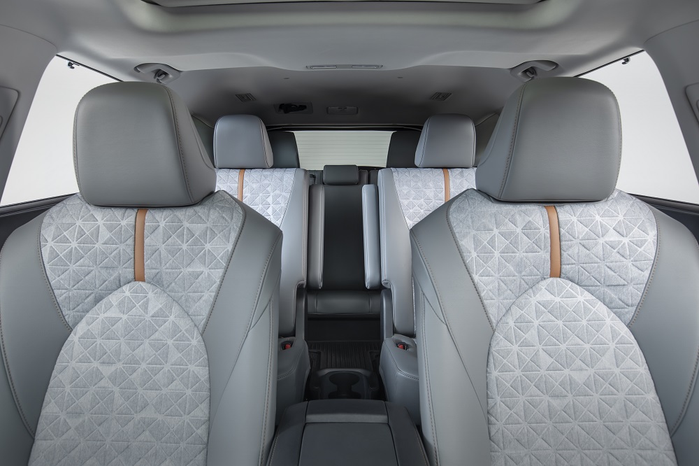 2022 Toyota Highlander Bronze Edition mid-century modern seats