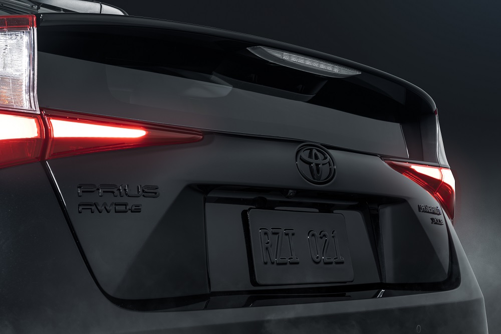 2022 Toyota Prius Nightshade Edition rear close