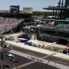 Castroneves and Palou at the finish line